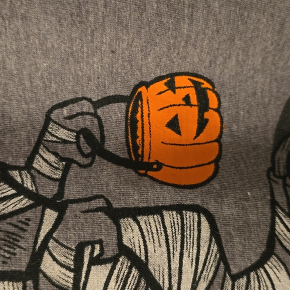 THEREABOUTS BOYS GRAY HALLOWEEN DINOSAUR SHORT SLEEVE TEE-SHIRT SIZE LARGE 14/16 - Picture 7 of 10